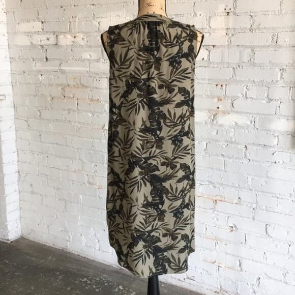 Old Navy sleeveless dress S Tall Palm leaves - Picture 4 of 8